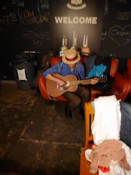 Backstage in Amsterdam